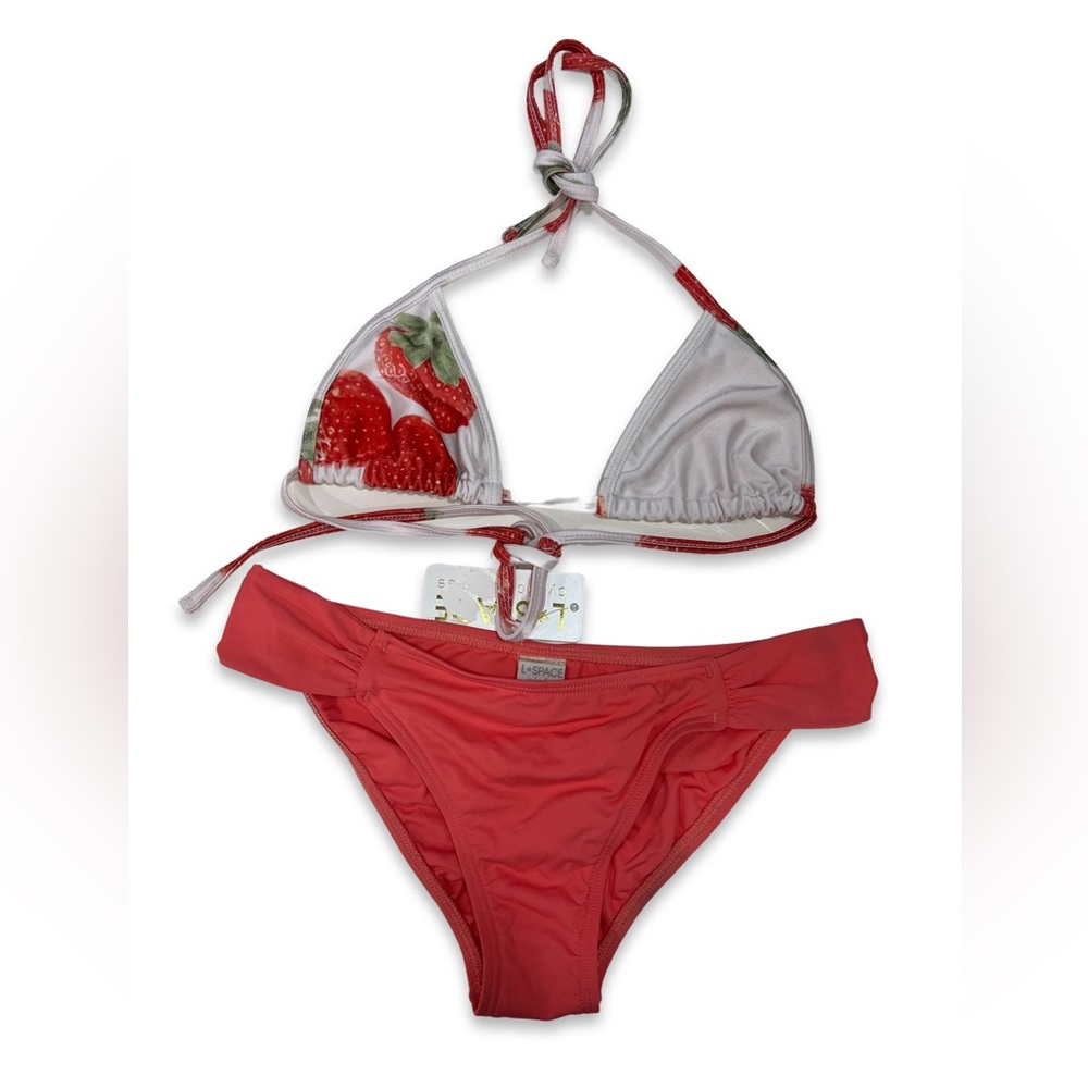 MIX and MATCH American apparel top bikini top and L-space bikini bottom